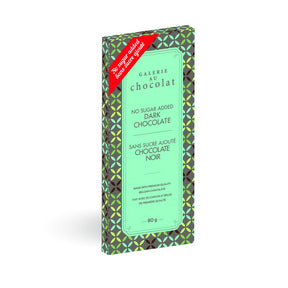 No Sugar Added Dark Chocolate Bar - Image 1