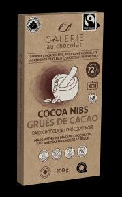 Fairtrade Dark Choc Cocoa Nibs Bar - Image 4