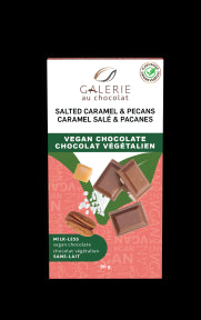 Vegan Salt Caramel Pecans Choc Bar - Image 1