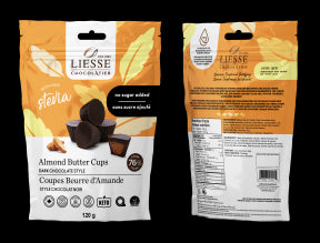 No Sugar Dark Choc Alm Butter Cups - Image 3