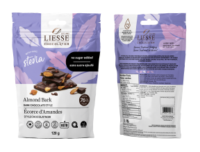 No Sugar Dark Cho Almond Bark - Image 3