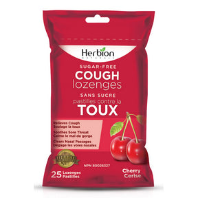 Sugar Free Cherry Cough Loz Pouches - Image 1