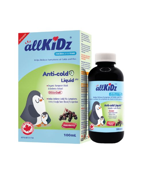 Allkidz - Anti-Cold Elderberry Liq Plus, 100ml - Image 1