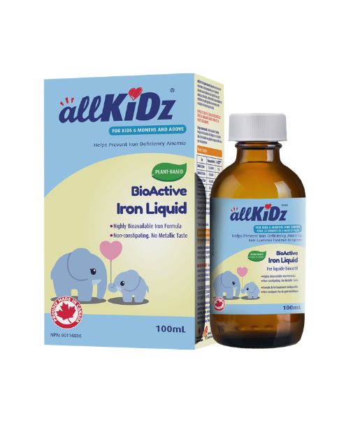 Allkidz - BioActive Iron Liq, 100ml - Image 1