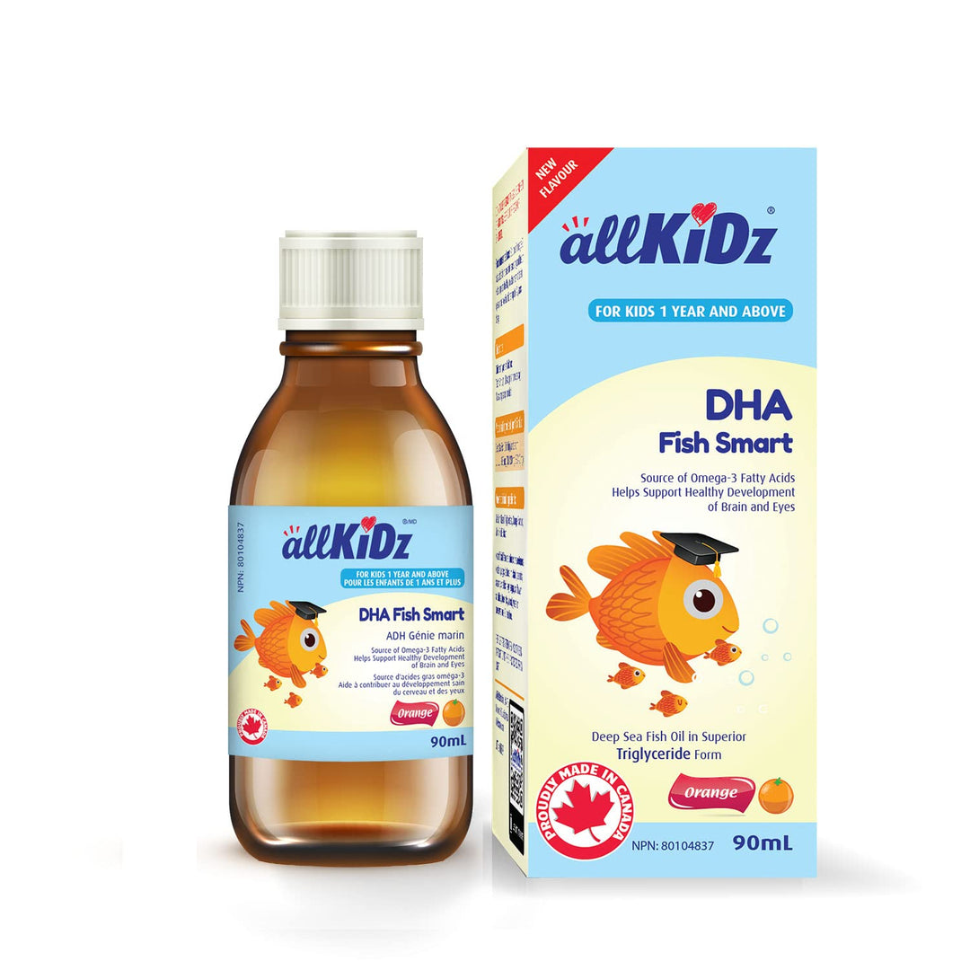 Allkidz - DHA Fish Smart, 90ml - Image 1