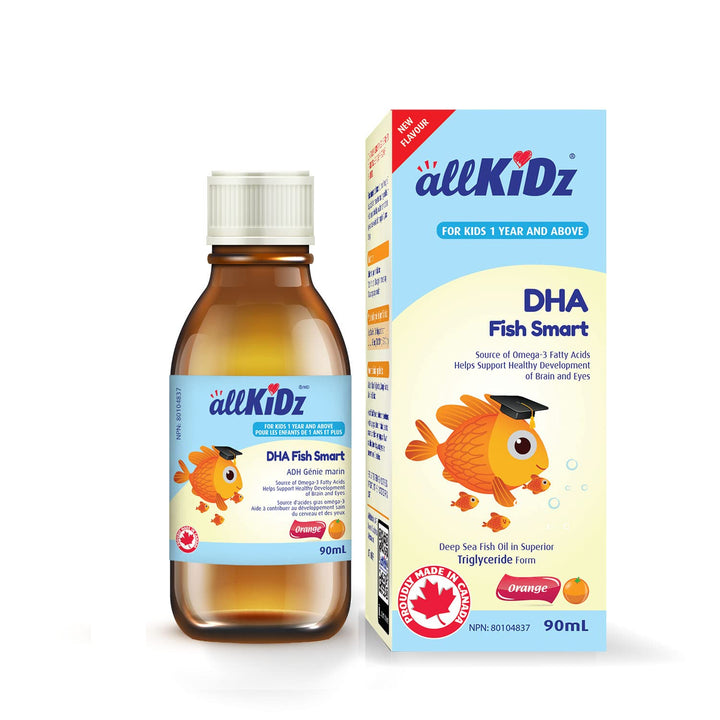 Allkidz - DHA Fish Smart, 90ml - Image 1