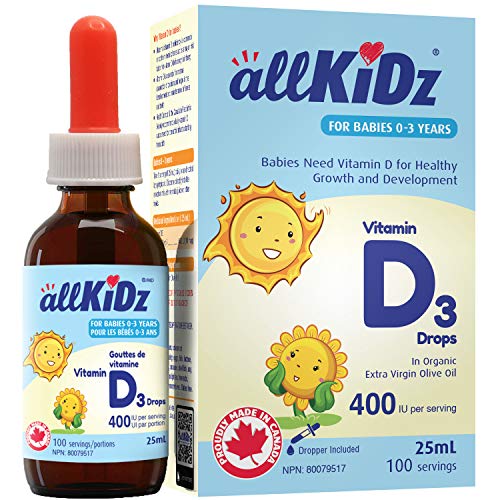 Allkidz - Vitamin D3 (400IU), 25ml - Image 2