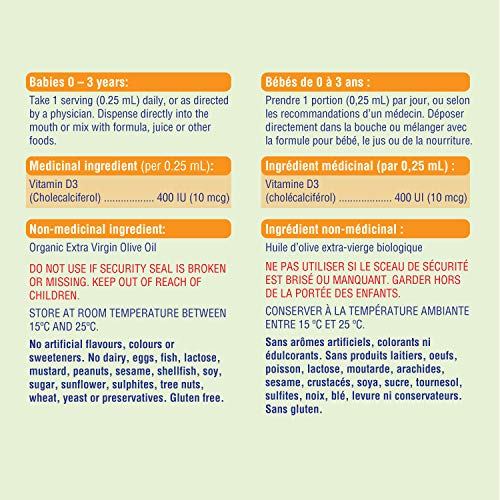 Allkidz - Vitamin D3 (400IU), 25ml - Image 5