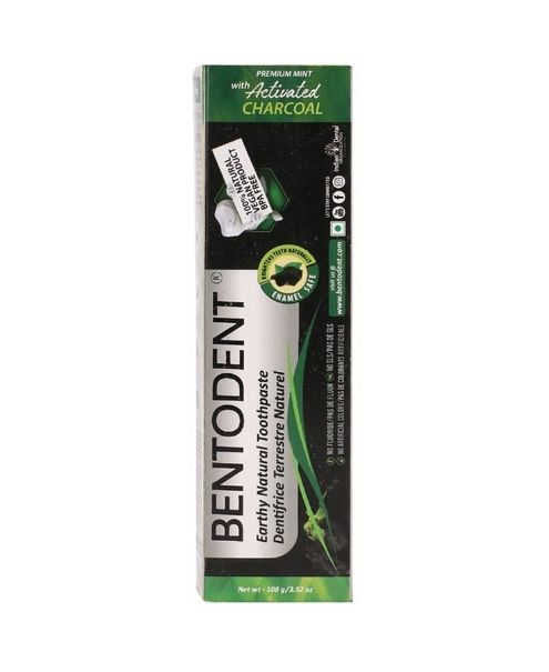 Bentodent - Activated Charcoal And Mint, 100g - Image 1