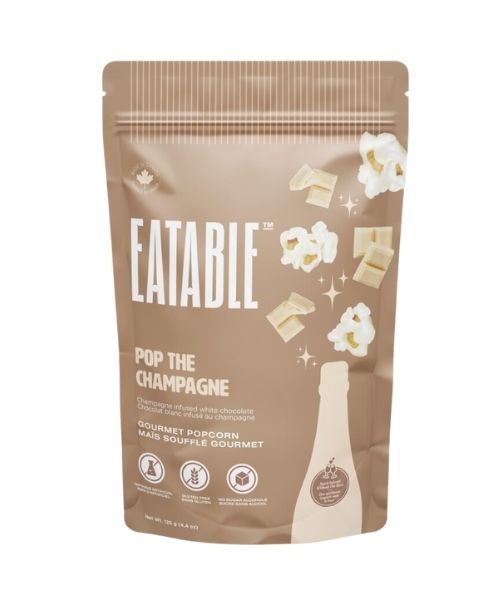 Eatable Foods Inc. - Pop The Champagne, 125g/6pk - Image 1
