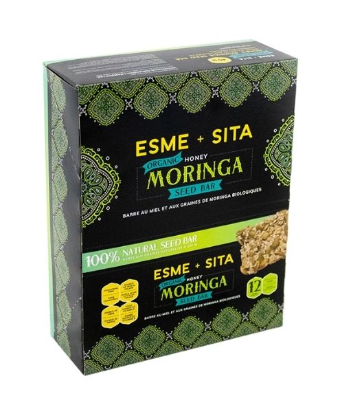 Esme+Sita - Organic Honey Moringa Seed Bar, 12/Pk - Image 1