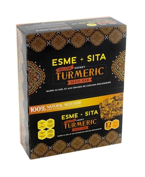 Esme+Sita - Organic Honey Turmeric Seed Bar, 12/Pk - Image 1