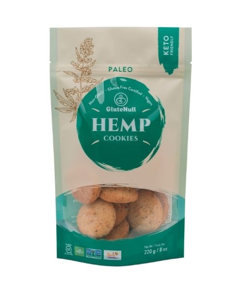 Glutenull - Keto Hemp Cookies,220g - Image 1