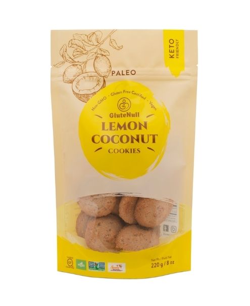 Glutenull - Keto Lemon Coconut (Large),220g - Image 1