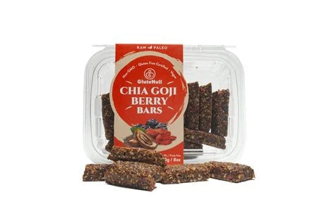 Glutenull - Raw Chia Goji Bar,240g - Image 1