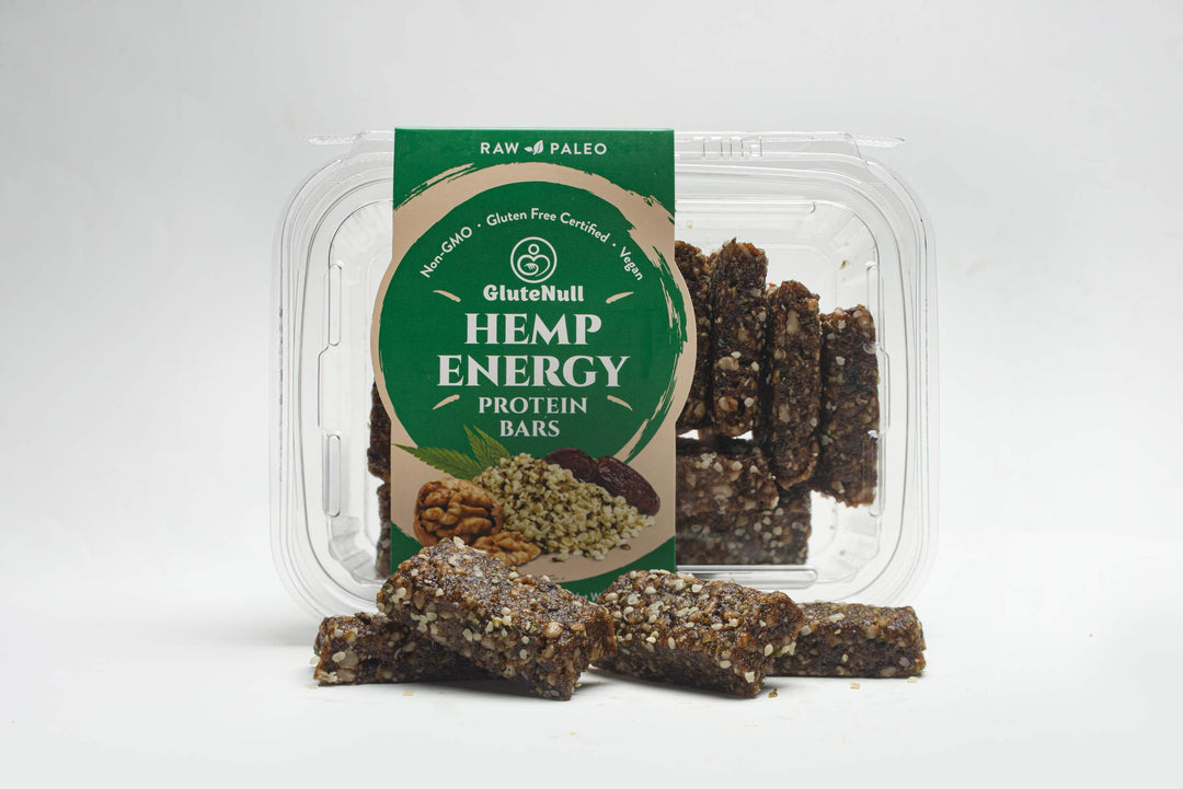 Glutenull - Raw Hemp Energy Bar,240g - Image 7