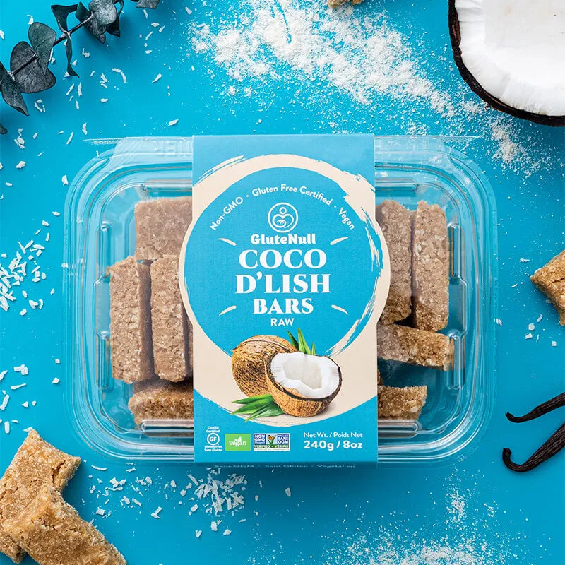 Glutenull - Coco D'lish Raw Bar,240g - Image 1