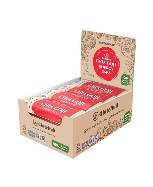 Glutenull - Chia Goji Bar, 12/Pk - Image 1