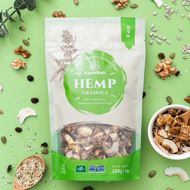 Glutenull - Hemp Granola (Large),320g - Image 1