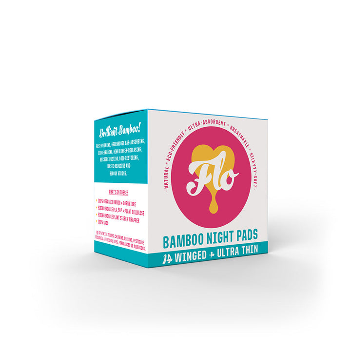 Here We Flo - Flo Pads Night, W/Wings (14 Pads) - Image 3