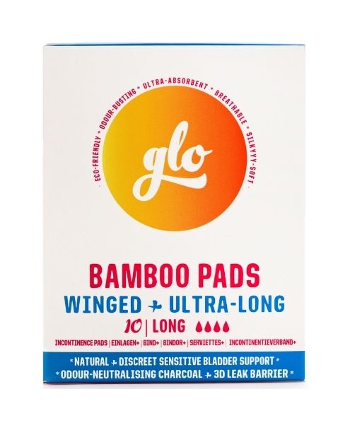 Here We Flo - Glo Pads - Sensi Blad., Lon. W/Wings, 10 Pds. - Image 1