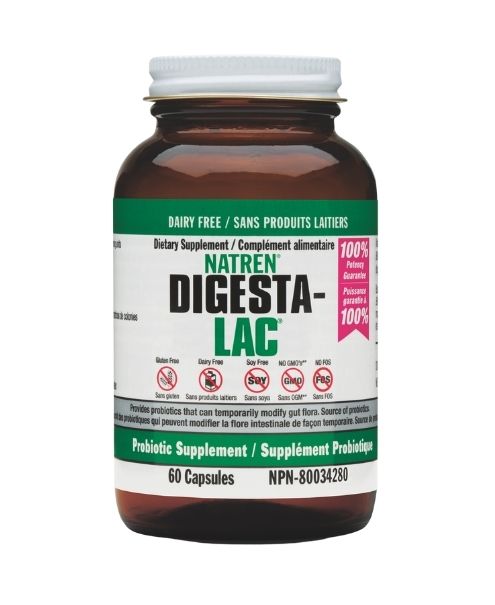 Natren - Digesta-Lac N/Dairy (60's) - Image 1