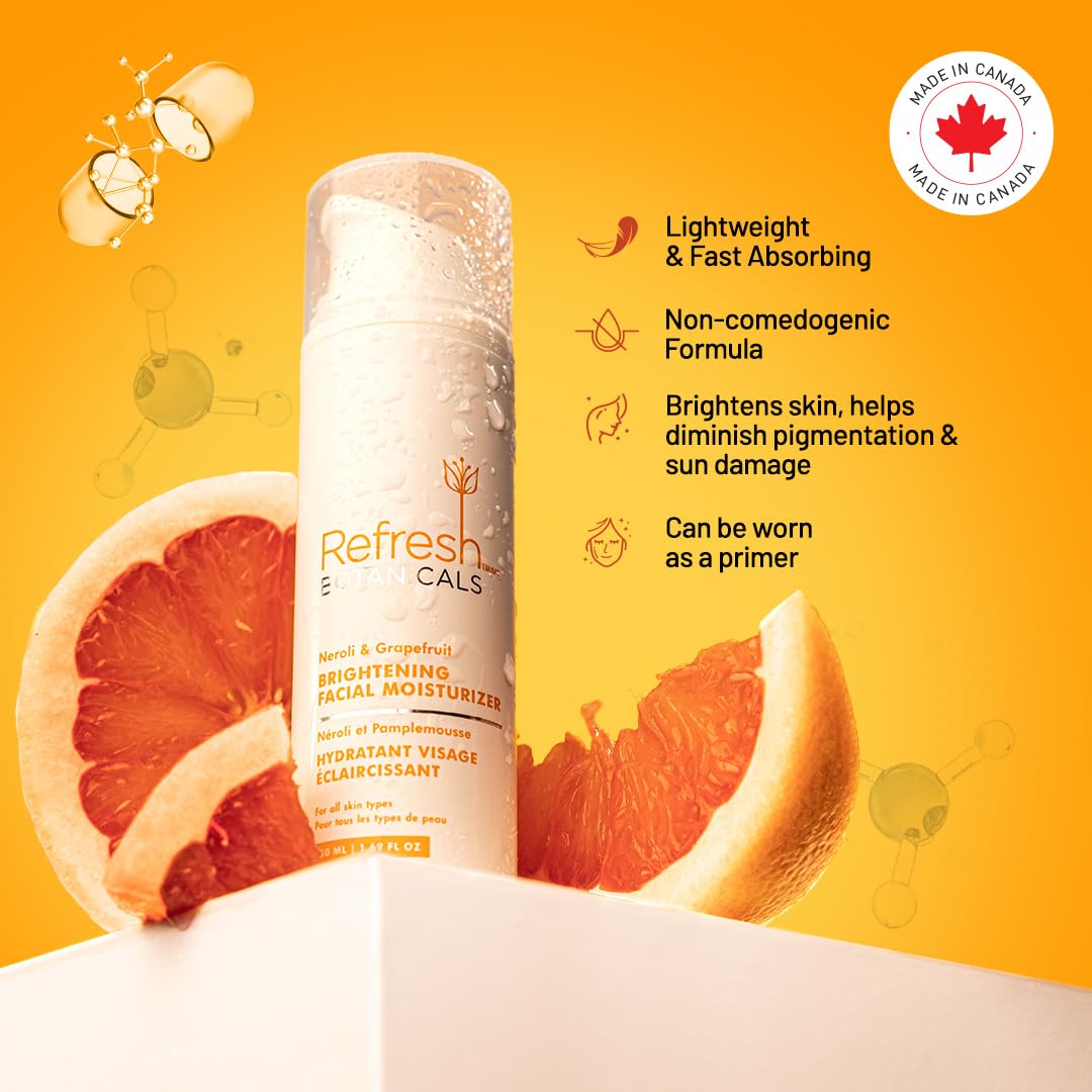 Refresh Botanicals - Brightening Facial Moisturizer (50ml) - Image 4
