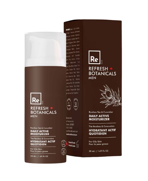 Refresh Botanicals - Men Daily Active Moisturizer (50ml) - Image 1