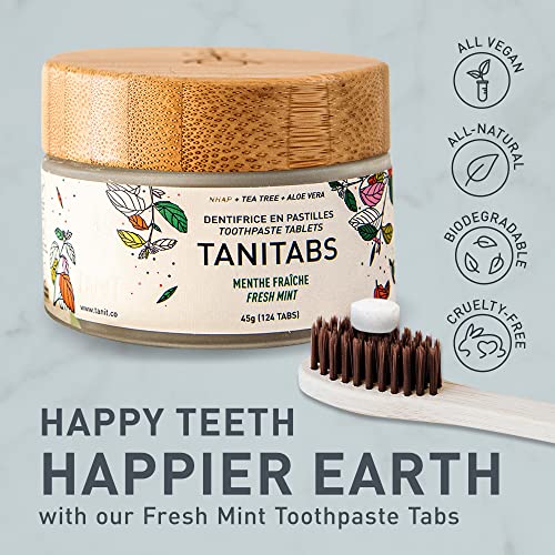 Tanit - Toothpste Tab., Frsh Mint (124tab Jar) - Image 4