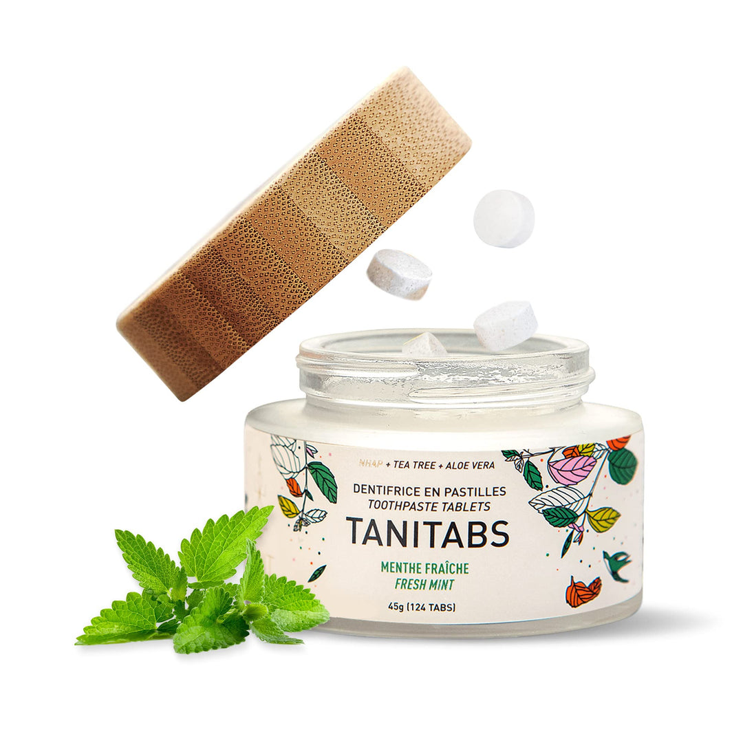 Tanit - Toothpste Tab., Frsh Mint (124tab Jar) - Image 3