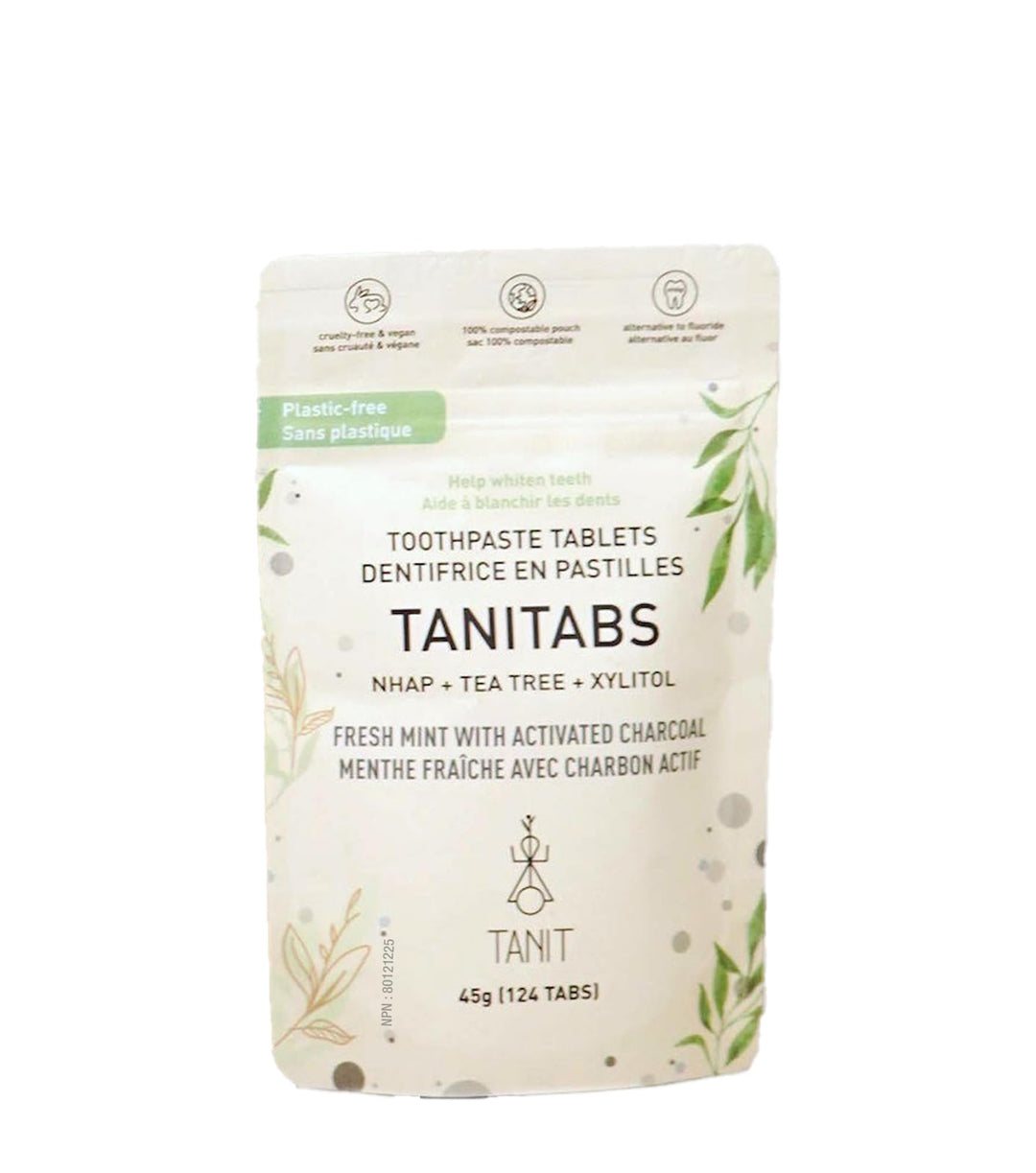 Tanit - Toothpste Tab., Frsh Mint W/Char (124tab Pch) - Image 3