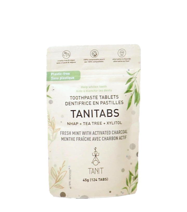 Tanit - Toothpste Tab., Frsh Mint W/Char (124tab Pch) - Image 3