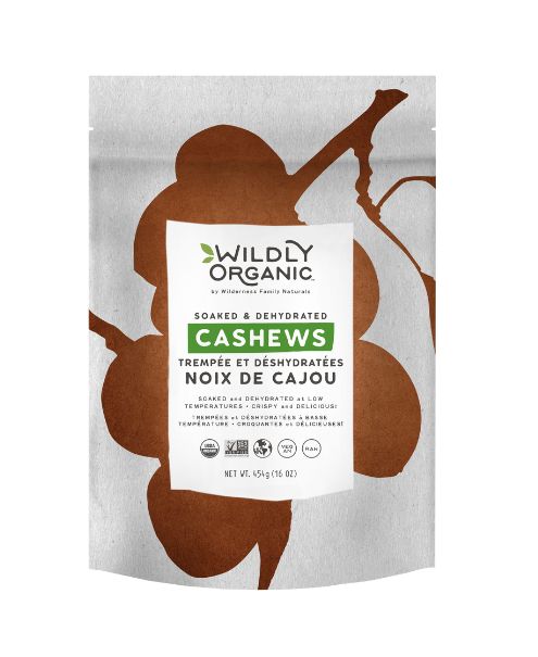 Wildly Organic - Cashews Soaked & Dehyd. (454g) - Image 1