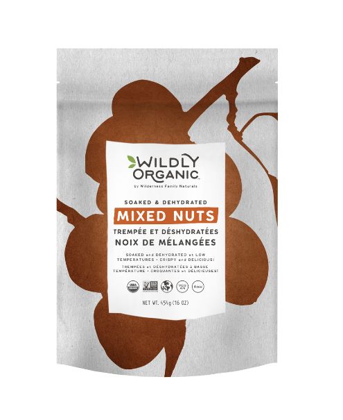 Wildly Organic - Mixed Nuts Soaked & Dehyd (454g) - Image 1