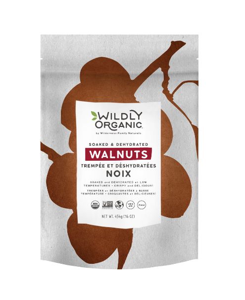 Wildly Organic - Walnuts Org. Raw Dried (454g) - Image 1