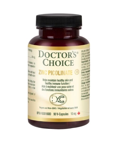Dr. Choice - Zinc Picolinate 50mg, 90vcaps - Image 1