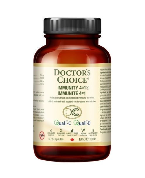 Dr. Choice - Immunity 4 In 1, 60vcaps - Image 1