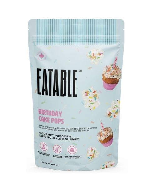 Eatable Foods Inc. - Birthday Cake Pops, 108g/12pk - Eatable Foods Inc. - Image 1