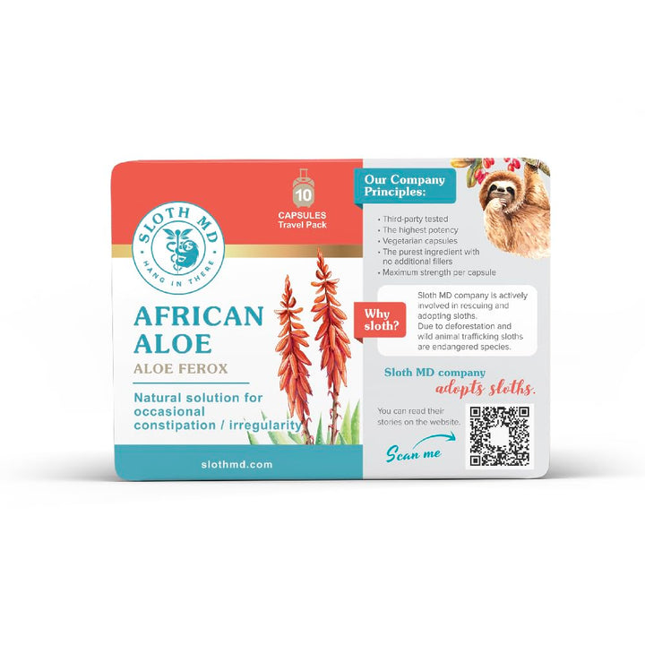 African Aloe,10-pack blister, 12pck/display - Sloth Medical - Image 6