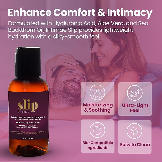 Slip Organic Vaginal Lubricant + Moisturizer, 118ml - Intimae - Image 4