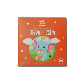 Jumbo Bath Bomb Orange Soda - Image 3