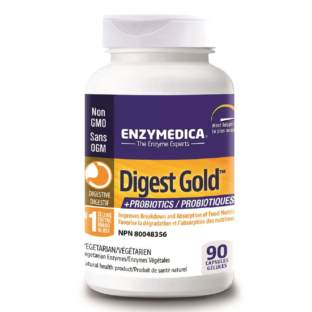 Enzymedica Digest Gold with Probiotics, 90 caps