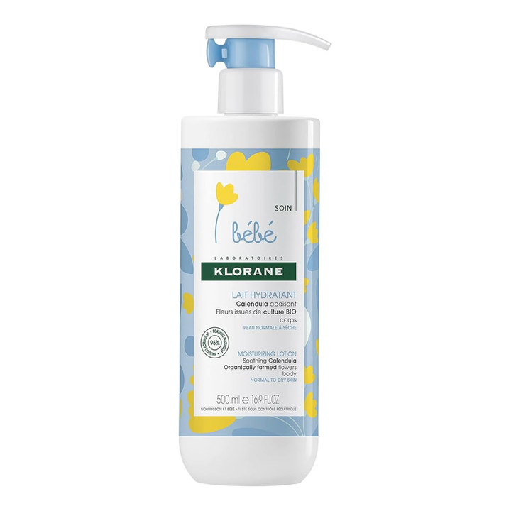 Klorane Moisturizing Lotion - Soothing Calendula, 500  ML