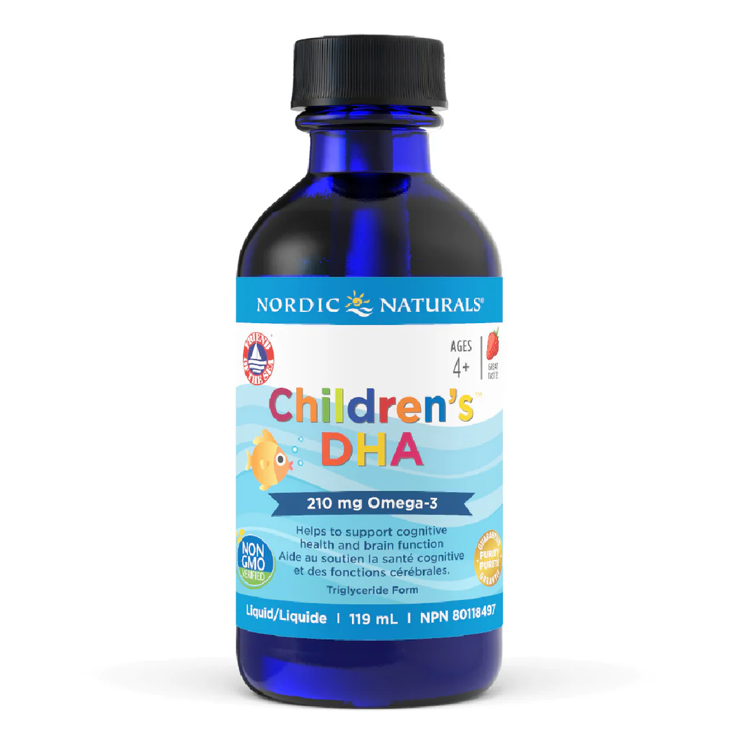 Nordic Naturals Children's DHA Liquid - Strawberry, 237 ml