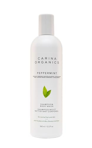 Carina Organics - Peppermint Shampoo & Body Wash (360ml 12)