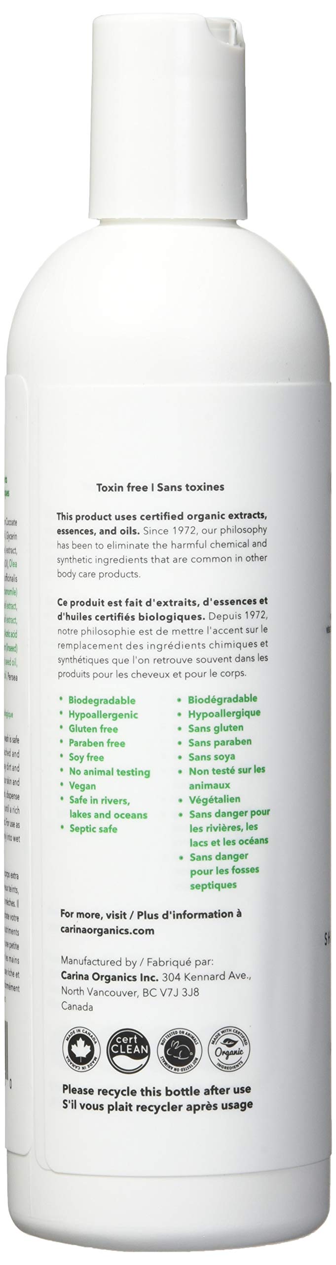 Carina Organics - Lavender Shampoo & Body Wash (360ml 12)