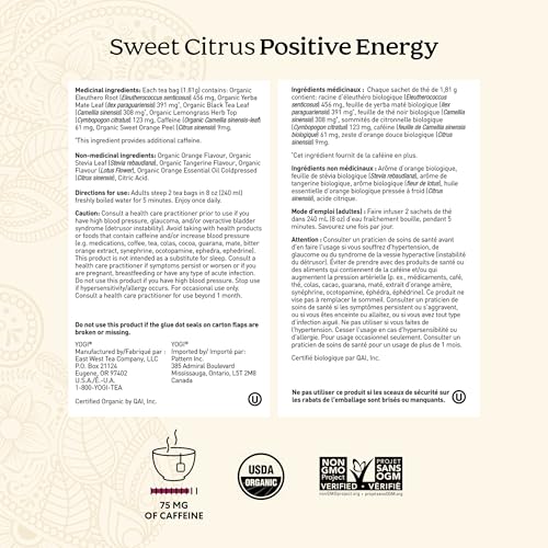 Yogi - Sweet Citrus Positive Energy (16bg 6)