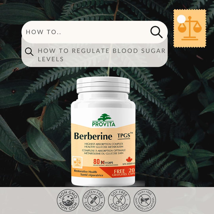 Provita - Berberine TPGS (80 caps)