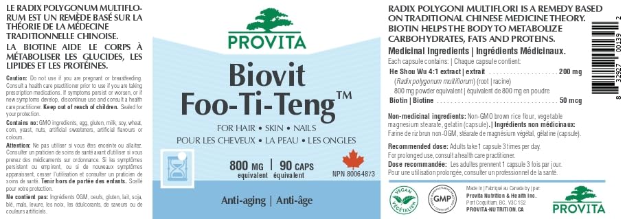 Provita - Biovit Foo-Ti-Teng