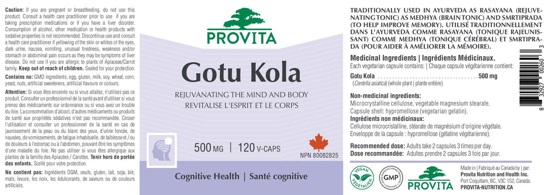 Provita - Gotu Kola (120 caps)